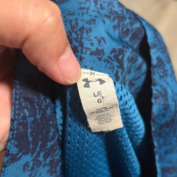 Under Armour Teal and Pink Windbreaker - Picture 2 of 2